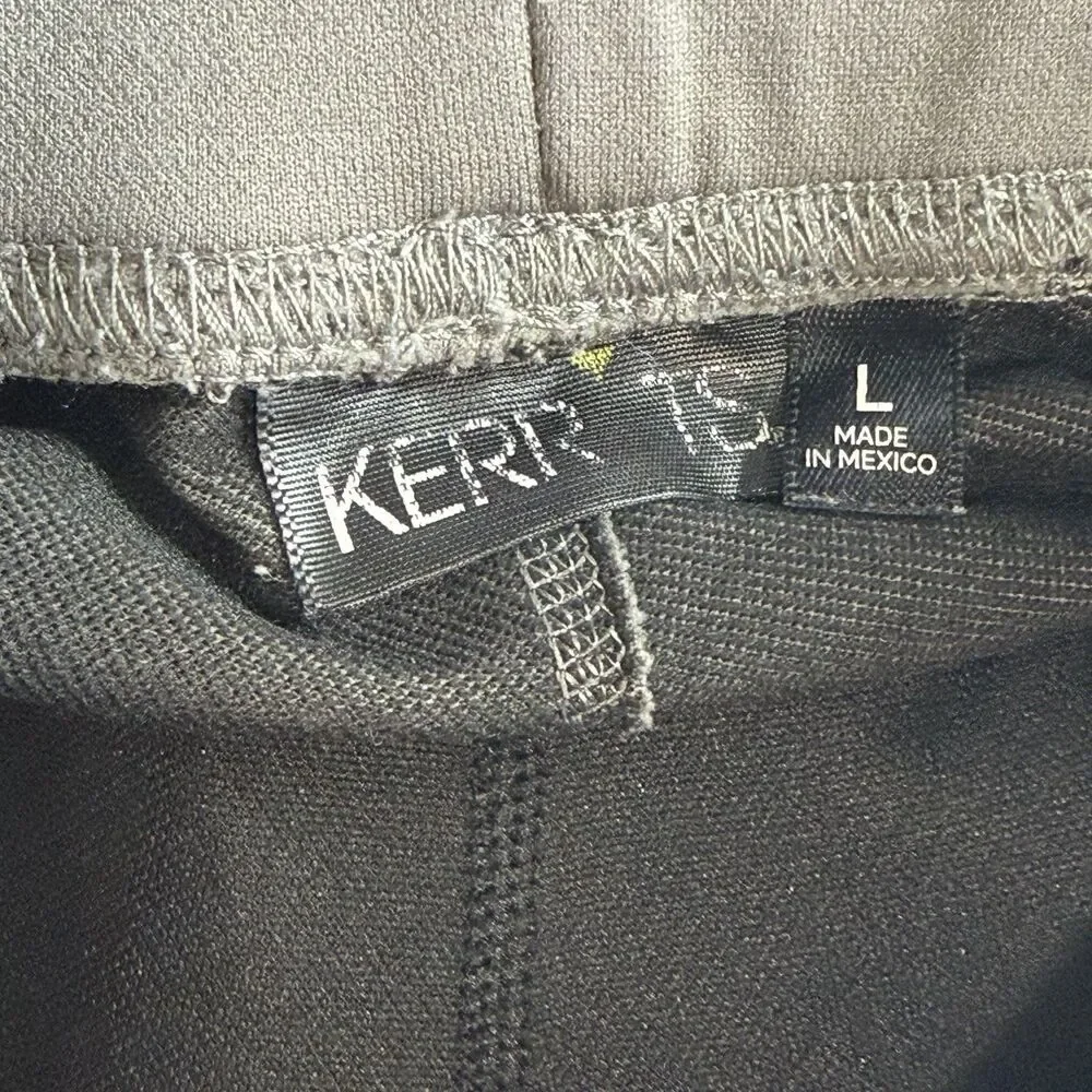 Kerrits Breeches Pants Women’s Large 28x28 Equestrian Riding Gray Fitted Tights